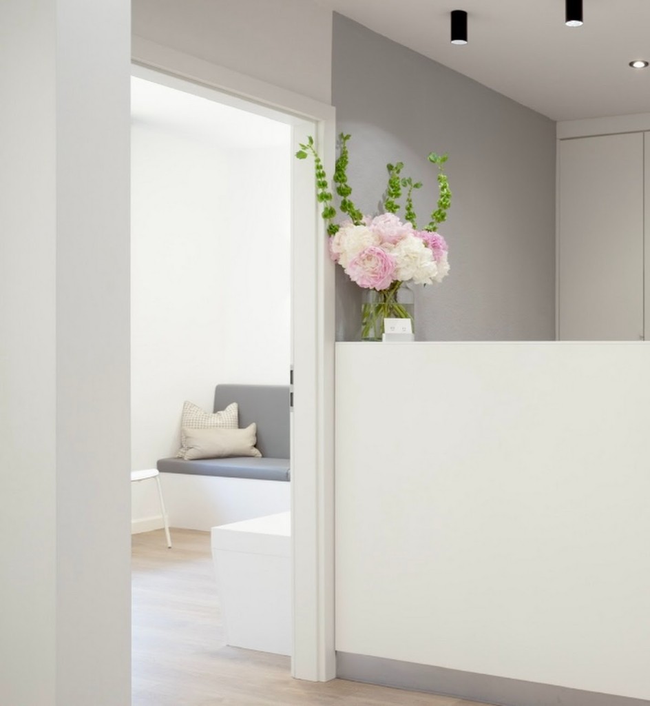 Empfangsbereich der Praxis